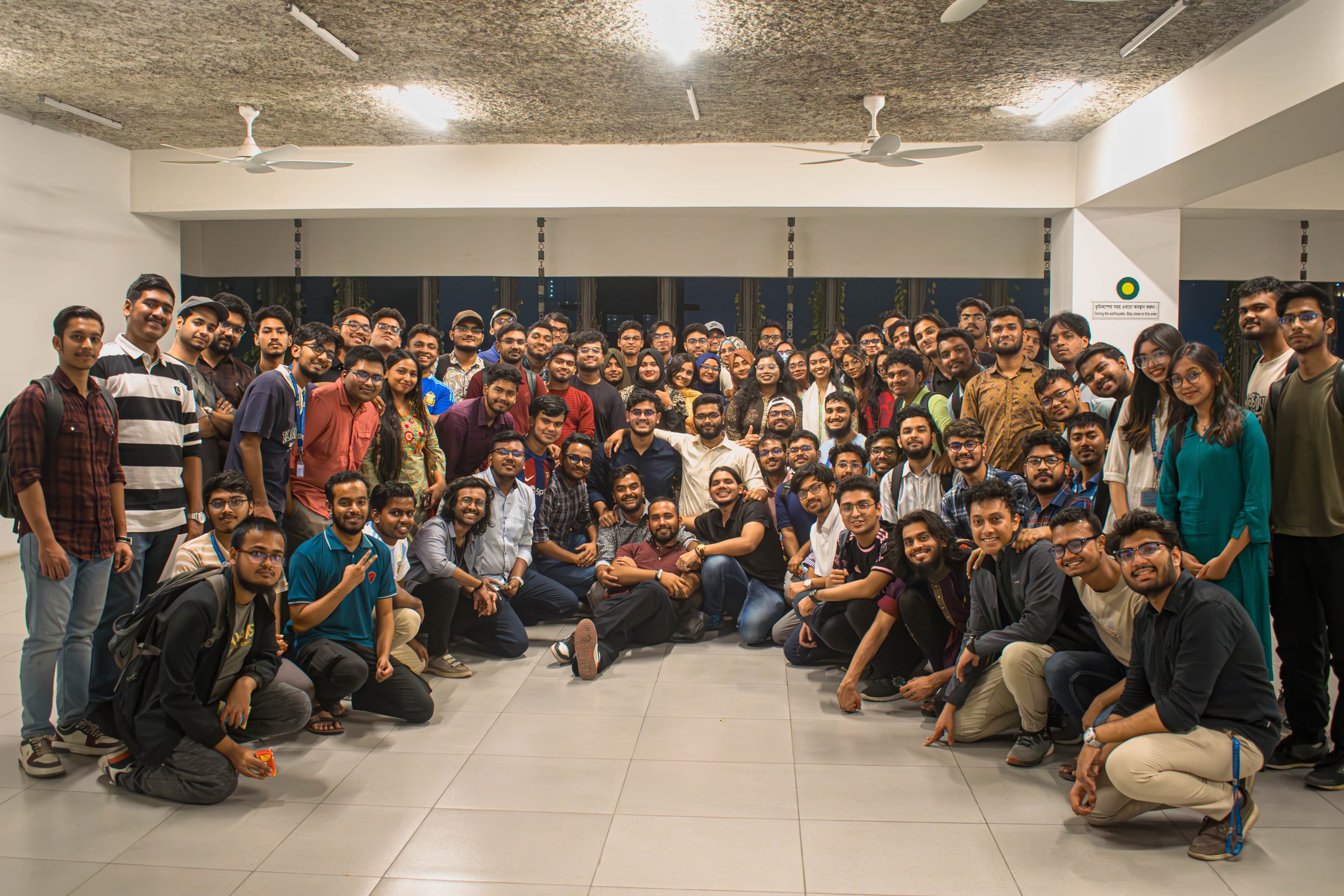 BRAC University Computer Club Executive Board 2024 Group Photo